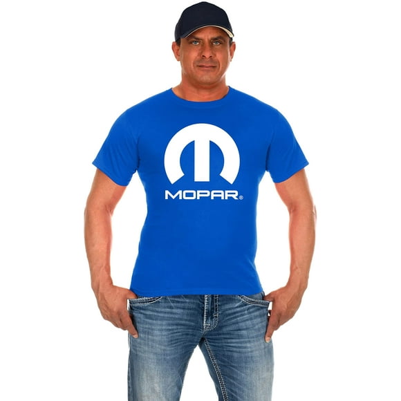 lizensiert Mopar Gürtel Mopar Logo Print Stripes Blau Sicherheitsgurt